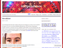 Tablet Screenshot of indpendence.com